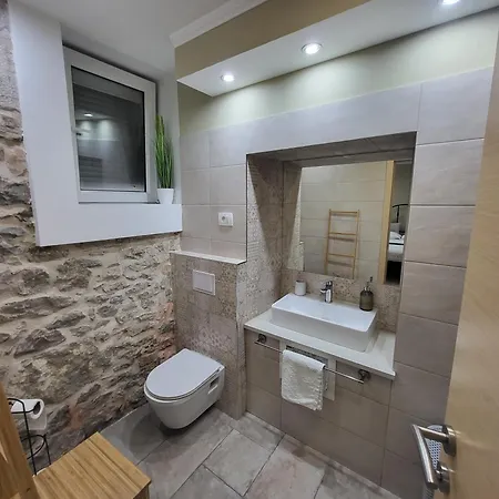 Rustic House Diklo 20m From The Sea Apartament Zadar